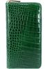 Green Crocodile Long Wallet for Men and Authentic Alligator Single Unmatched Round Coin Card Large Easy To Genuine Long Genuine Popular Feng Good