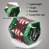 Professional 20 Buttons Accordion Concertina Musical Instrument (Green)