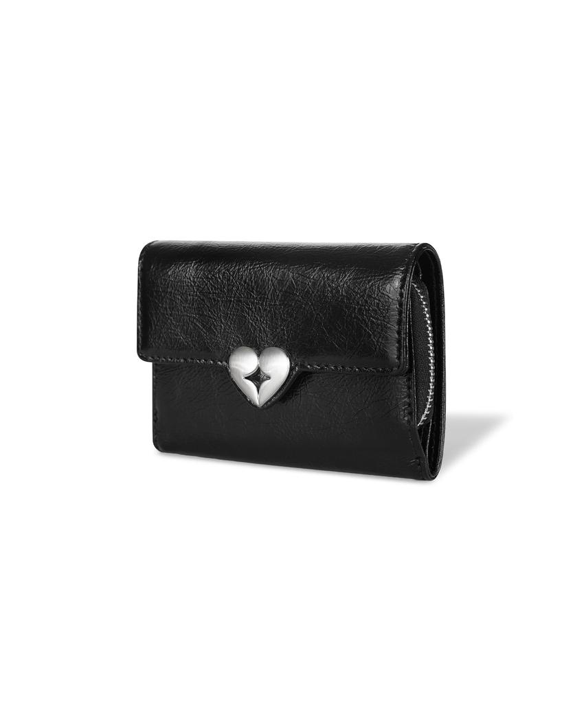 Fennec Hearty Zip Flap Wallet - Black