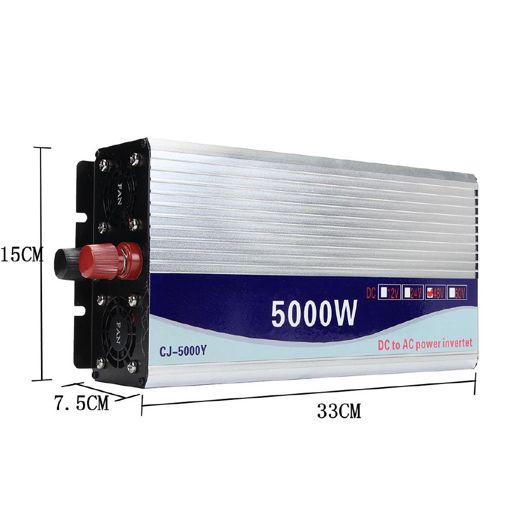 10000W Inverter peak VoltageTransformer 12V/24V/48V Modified Sine Wave Power Voltage transformer Inverter Converter 33*15*7.5cm