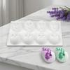 Easter Egg Silicone Mold for Mousse Cake 3D Baking Mold for Chocolate Pudding Jelly Non-Stick Oven Freeze Pan for Dessert