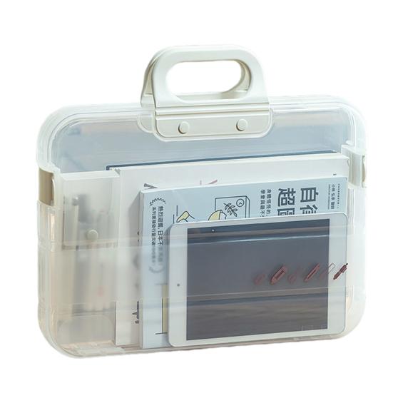 A4 Folder School with Lock Handle File Office Supplies Examination Paper