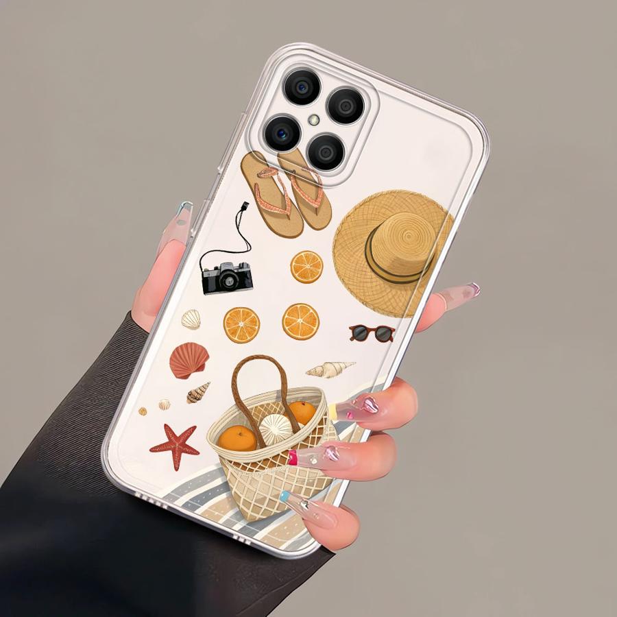 

Мягкий чехол-футляр для путешествий на пляж для Honor X9b X8 X8b X9a X7b 90 Lite X8a Honor X7b