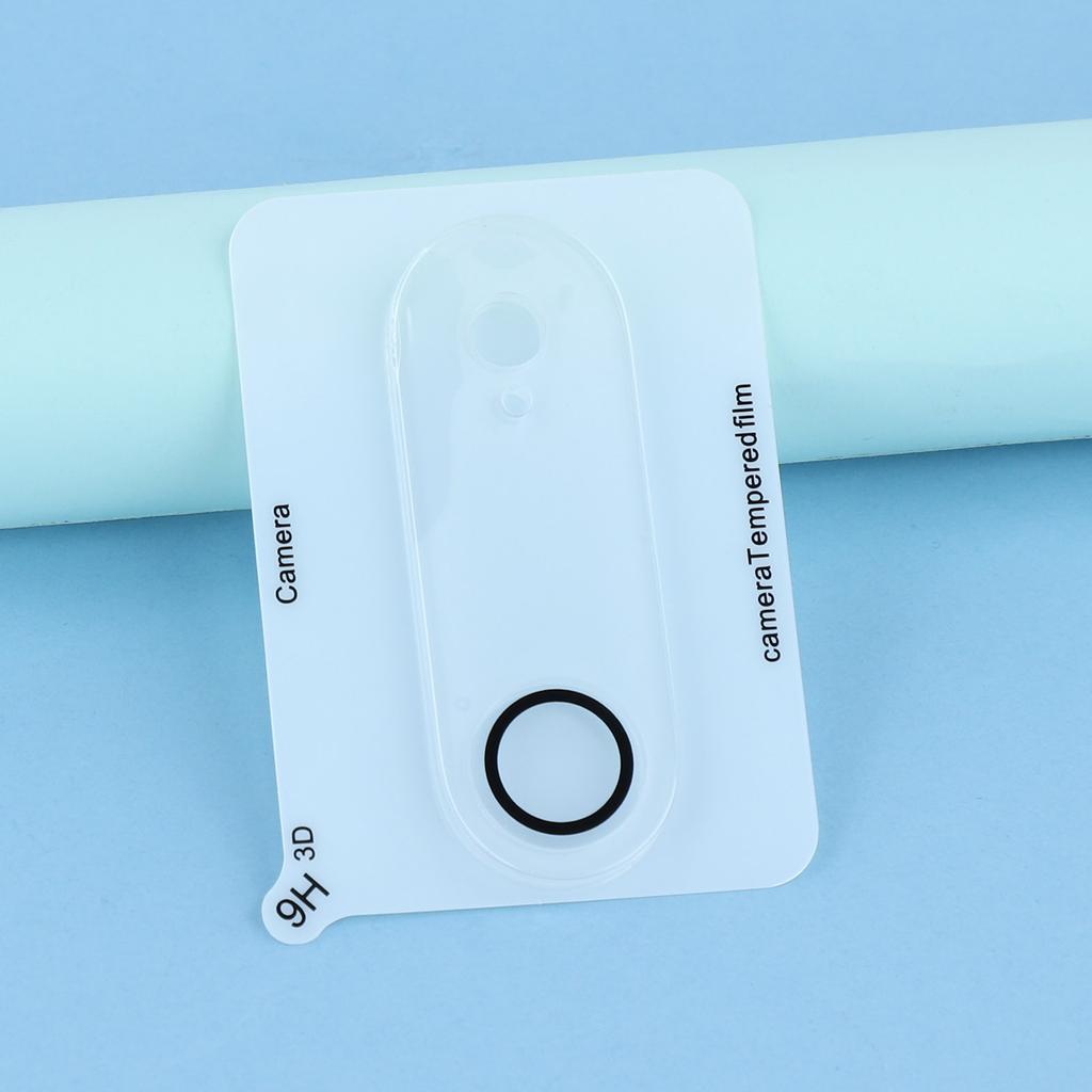 For iPhone 17 Air Camera Lens Protector Black Circle Design HD Clear Tempered Glass Lens Film