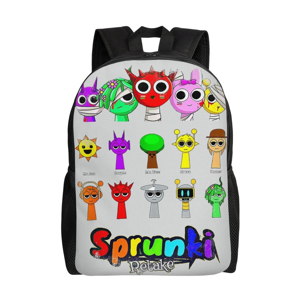 Kid's Sprunkis Backpack Preschool Kindergarten School Bags for Boys and Girls