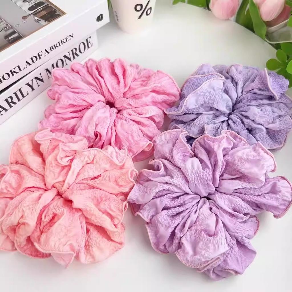 Elegant High-Grade Gradient Color Cloth Hair Band Small Fresh For Gentle Lady Style Hair Ponytail Hair Accessories