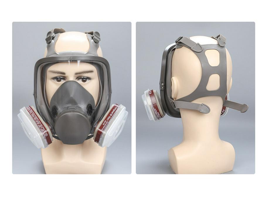Multipurpose Respirator Mask for Spray Painting, Dust, Chemicals, Pesticides, and Decorating - 6800 Style