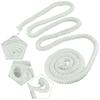 Wood Stove Door Gasket Fiberglass Rope Seal Gasket Practical Soft Sealing Performance 6/8/10/12mm High Quality