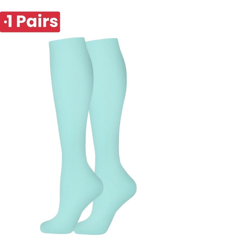 1Pairs 58 StylesNew Flower Animals Compression Socks for Leggings Breathable Running Pressure Soccer Adult Socks Pressure Socks