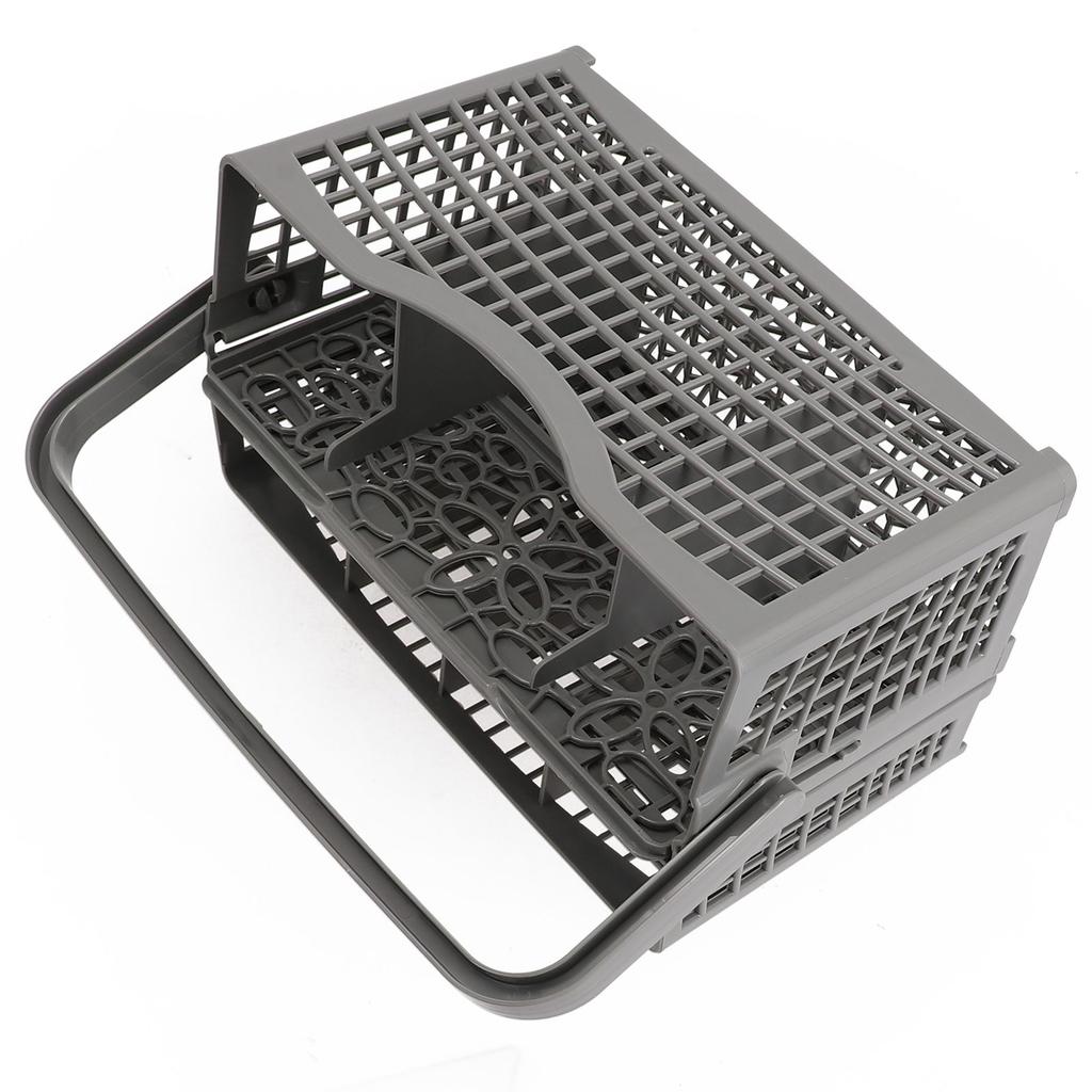 Dishwasher Cutlery Organizer Basket Featuring 2 In 1 Structure for Improved Space Utilization Across Compatible Brand Models