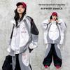Hip-Hop Performance Outfit für Kinder - Herbst/Winter Sportset, Coole Street Dance Uniform für Jungen & Mädchen