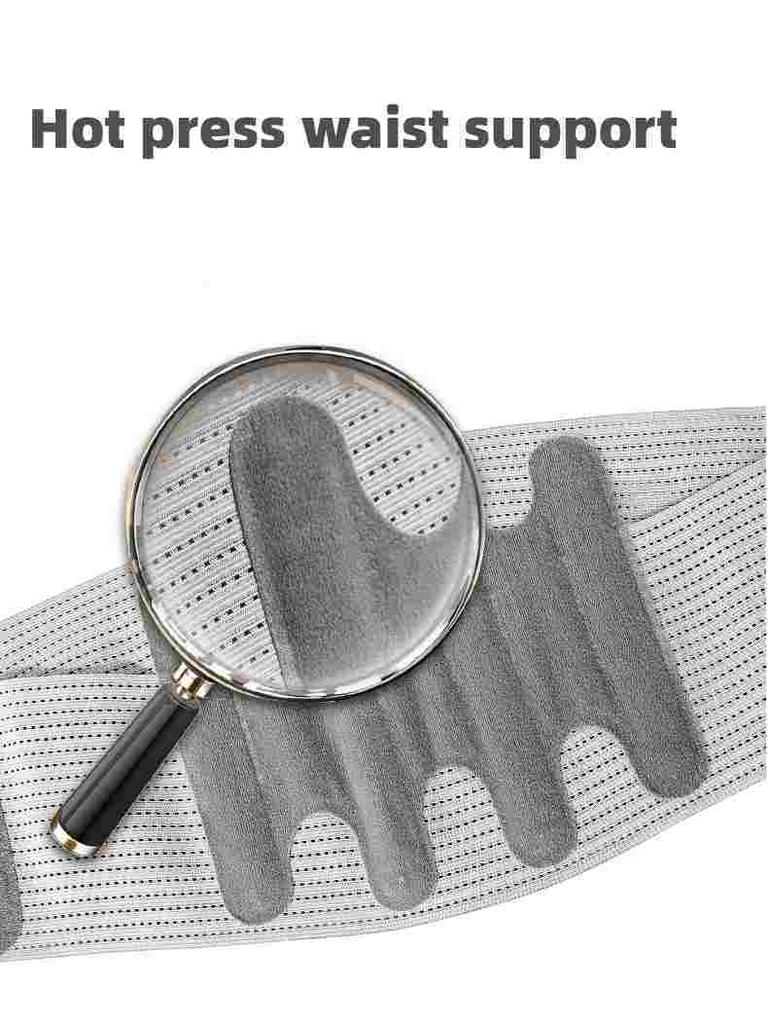 High Quality Professional Adjustable Back Support Brace Hot Pressed Lumbar Support Belt for Rehabilitation Therapy Protection
