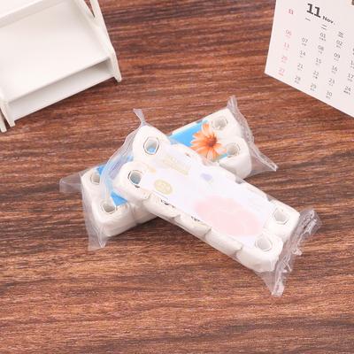 1:12 Dollhouse Miniature Paper Towel Roll Model Roll Of Tissue Home Decor Toy