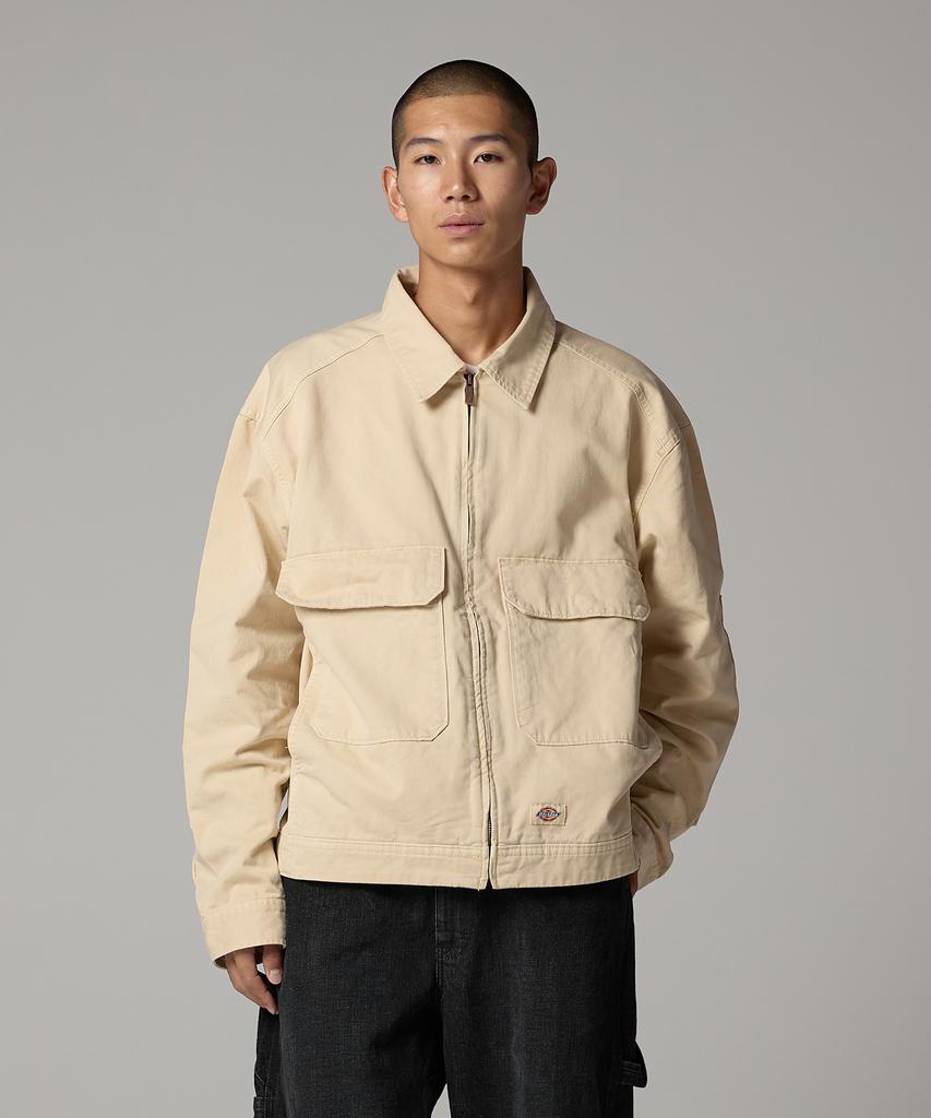 Dickies Trucker Oversized Jacket Wood Ash