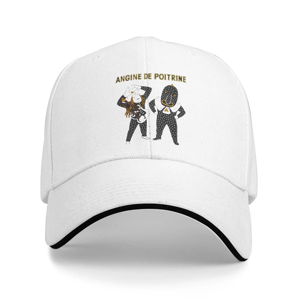 Meatl Rock Band Angine De Poitrine Baseball Caps Fashion Sandwich Hats Unisex Adjustable Dad Hat Sport