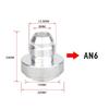External Thread Straight Male Weld Fitting Adapter AN4-AN20 Weld On Fittting Bung Nut  Car