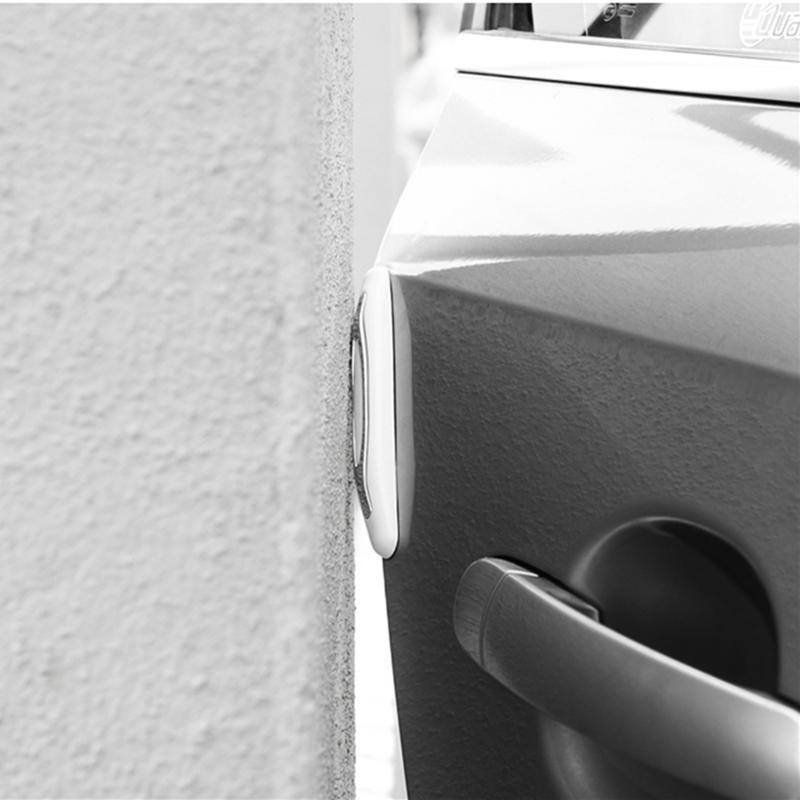 4pcs Car SUV Door Edge Bumper Crash Scratch Protector Trim Sticker Universal Anti-collision Protector Guard