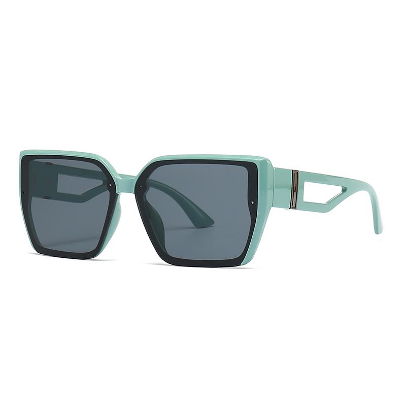 Foreign Trade  Modern Cat-Eye Sunglasses European And American Street Photography Ins Popular Model Square Sunglasse