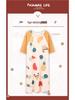 Pigiama Estivo da Donna a Cartoni Animati: Vestito Carino, a Maniche Corte, Taglie Forti, Sottile, Lungo per Casa o Esterno