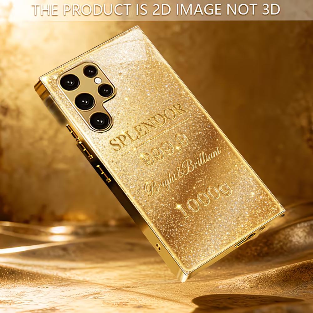 Stylish SPLENDOR 999.9 Graphic phone case s26 ultra case s25 ultra case glass for Samsung Galaxy S26 S25 S24 S23 FE Ultra Plus