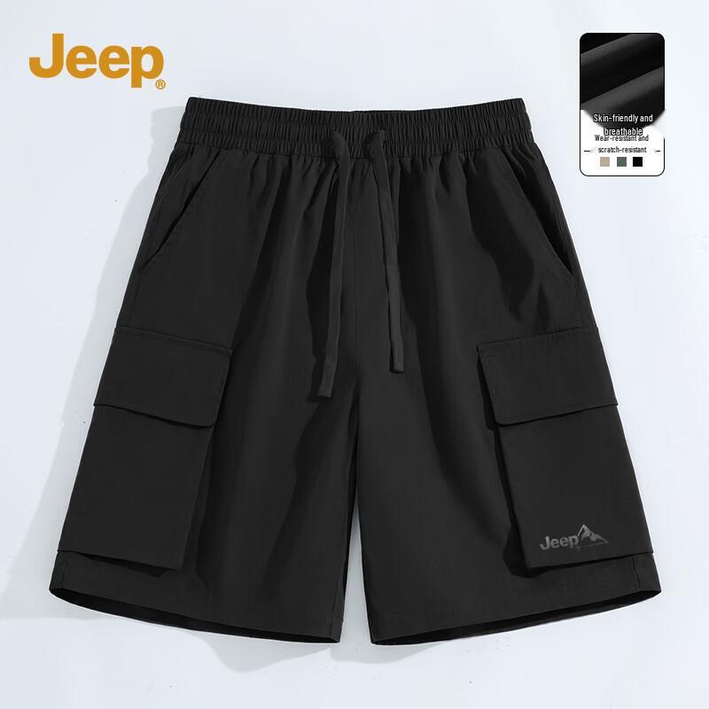 JEEP Men s Loose Fit Casual Sports Shorts XL