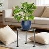 Plant Stand 2 Pieces Flower Pot Holder Indoor Plant Support Stand for Home Apartment Garden Patio Yard Greenhouse Office Balcony