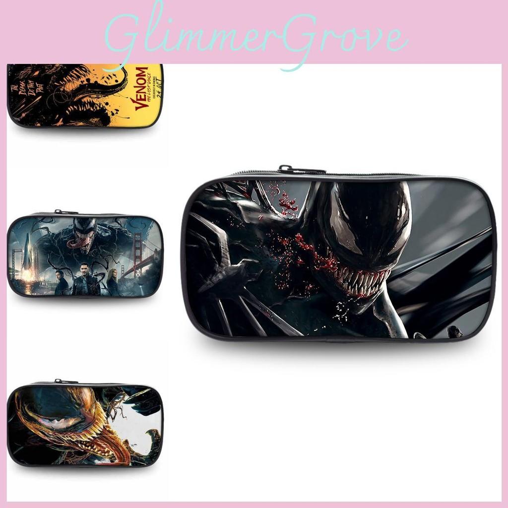 Venom The Last Dance Large Capacity Oxford Material Pencil Pouch Perfect For School And Everyday Use