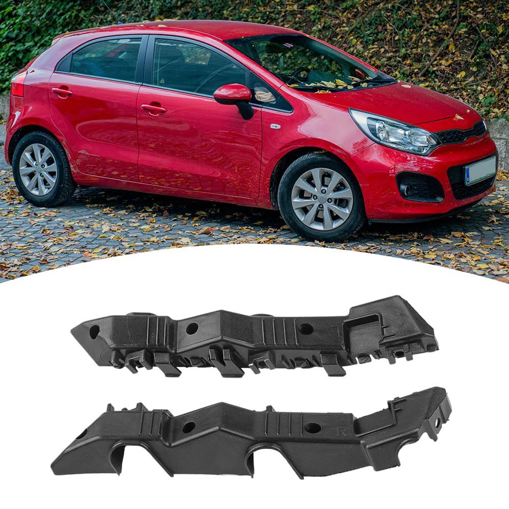 2× Front Bumper Retainer Bracket Support Left & Right For Kia Rio 2018 2019 2020