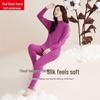 Women's Pure Cotton Half-High Collar Thermal Underwear Set