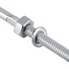 10pcs Stainless Steel Threaded Stud Ends Silver Cable Connector Cable Tensioner  Staircase Railing