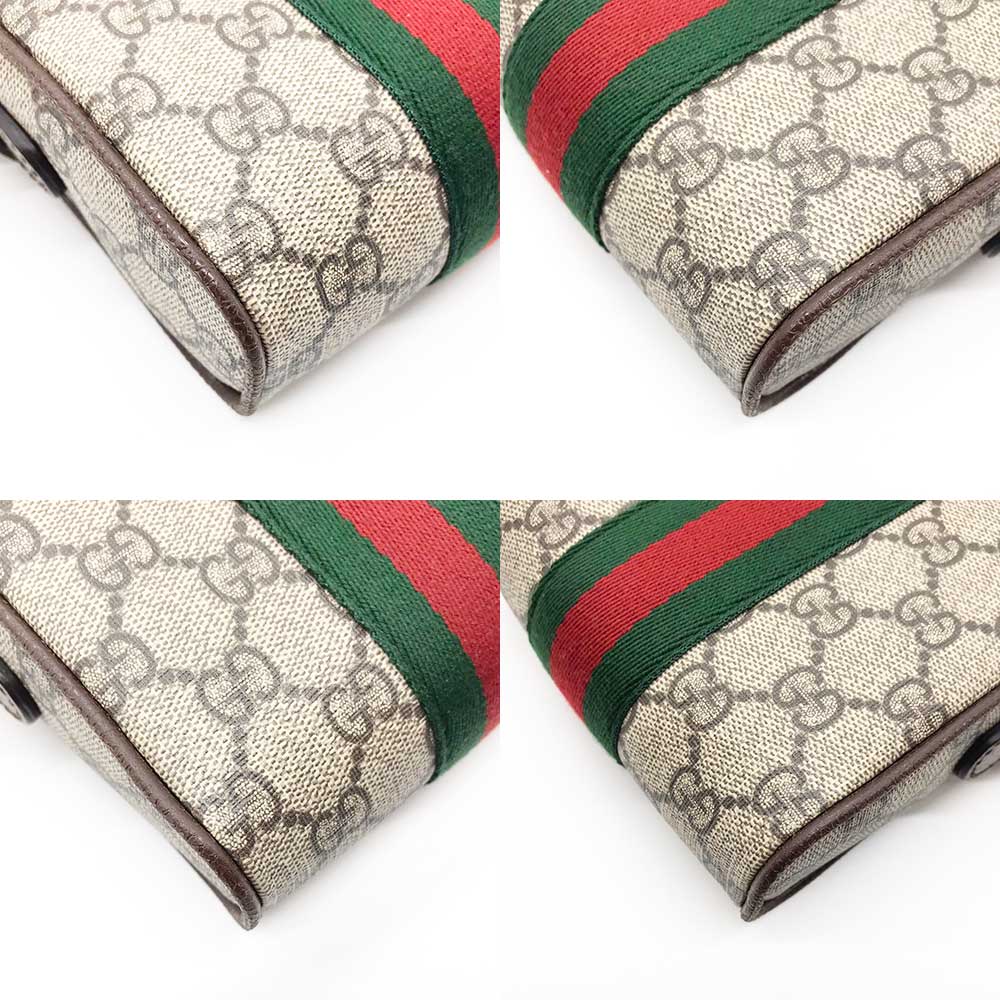 Used GUCCIShoulder Bag Beige PVC/leather Women