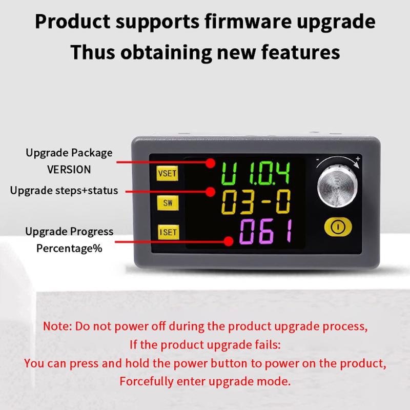 Sk60 DC Aufwärtswandler CNC Einstellbares Geregeltes Labornetzteil Konstante Spannung Strom Solarlademodul