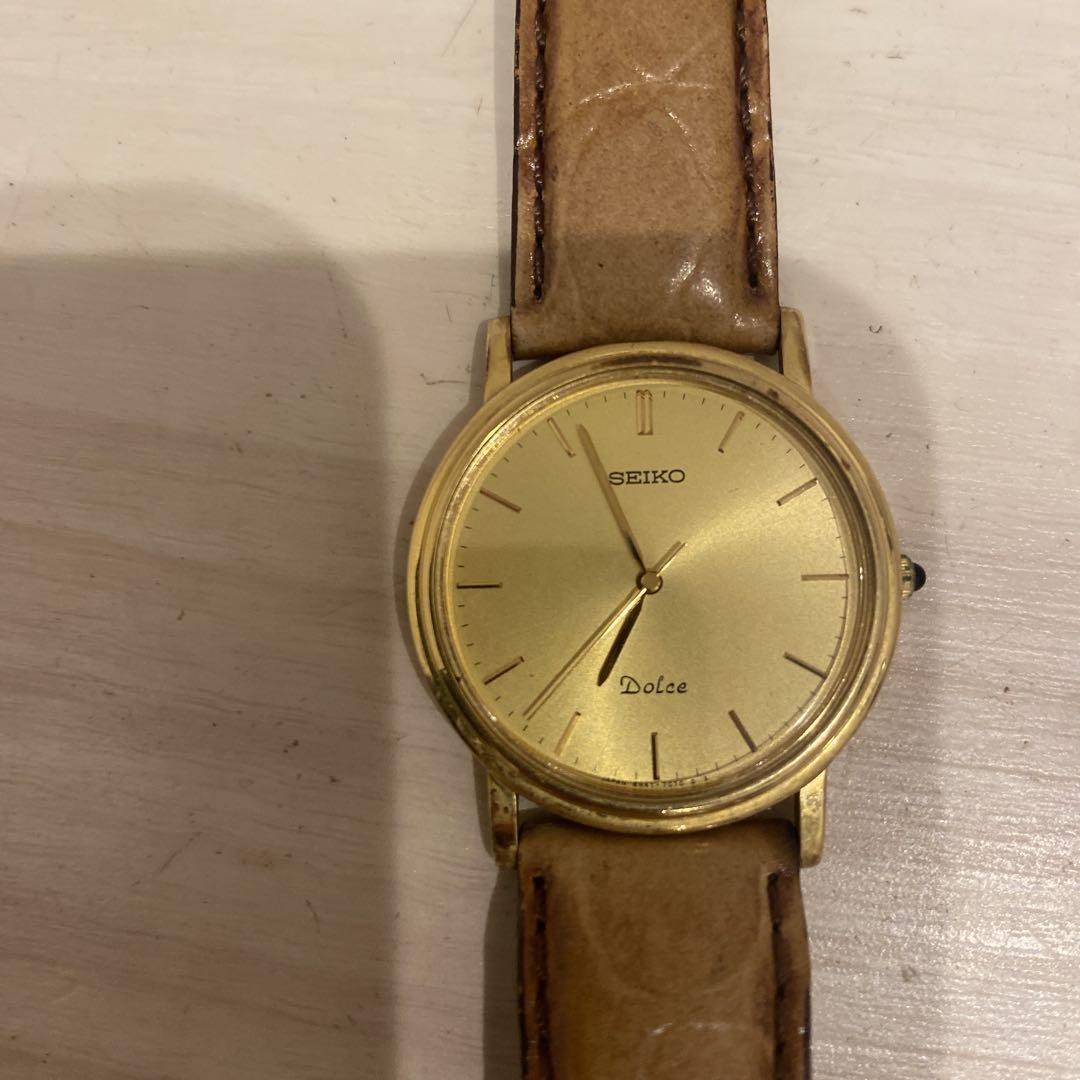

[USED] Current condition Seiko Dolce 7431-7010 Gold Dial
