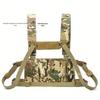 Men's Outdoor Tactical Chest Rig Vest with Multi-Pockets