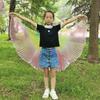 Colorful Wing Cape For Kids Role Play Lightweight Polyester Easy Wear Theater Costume Birthday Party Photography Accessory