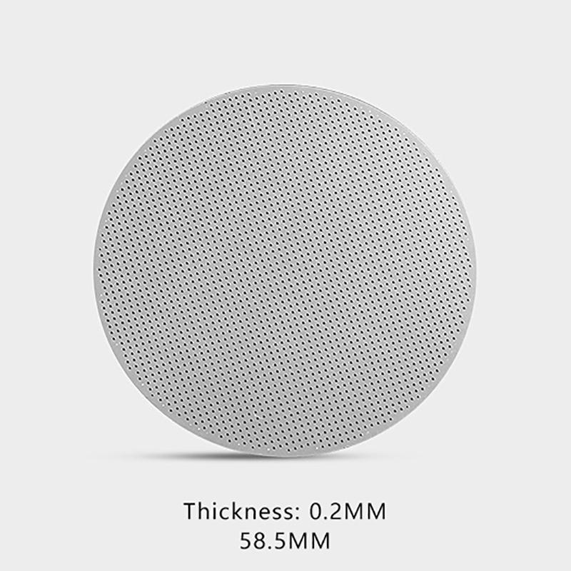 

51/53/58 мм Многоразовый Кофейный Фильтр Термостойкая Сетка Кофейник Фильтр для Кофемашины Ручка Кофемашины Экран для Пака 58mm