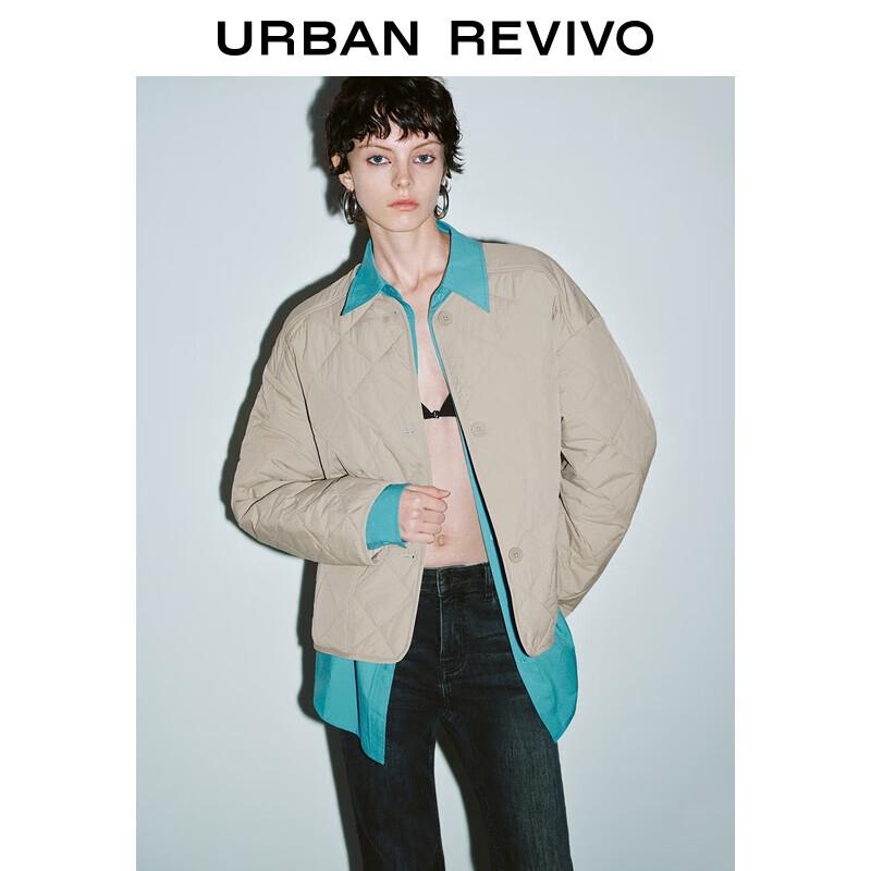 UR Women's Simple Quilted Padded Jacket