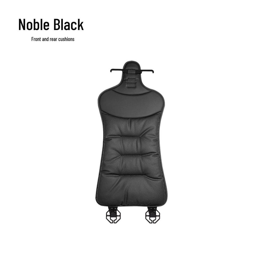 Universal Nappa Leather Car Seat Cushion for Mercedes-Benz/BMW - All Seasons, Single Piece Cover
