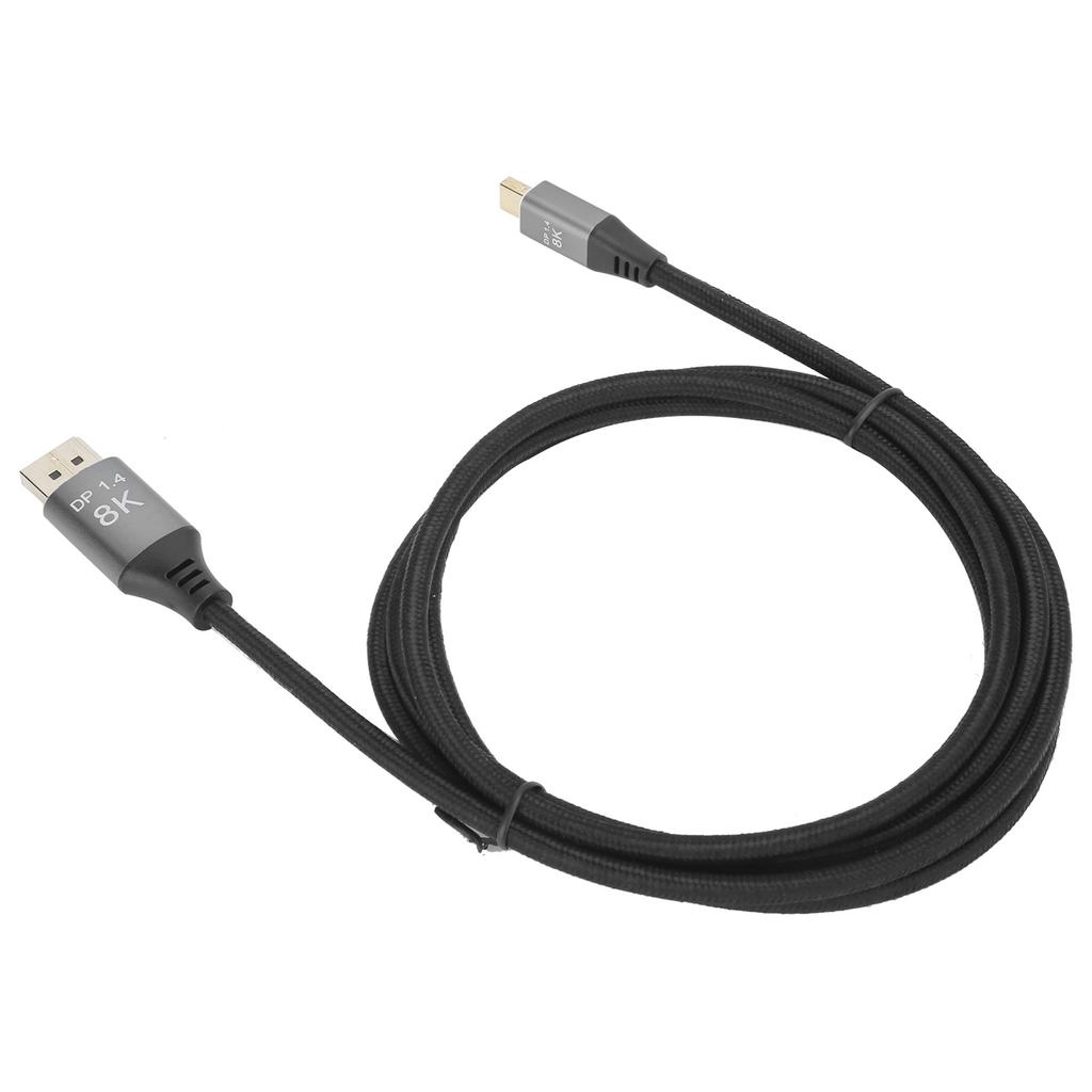 Version 1.4 Mini DP To DP Cable Two Way Mutual Conversion for Displayport Line 4K@144Hz HD Wire for Computers TVs