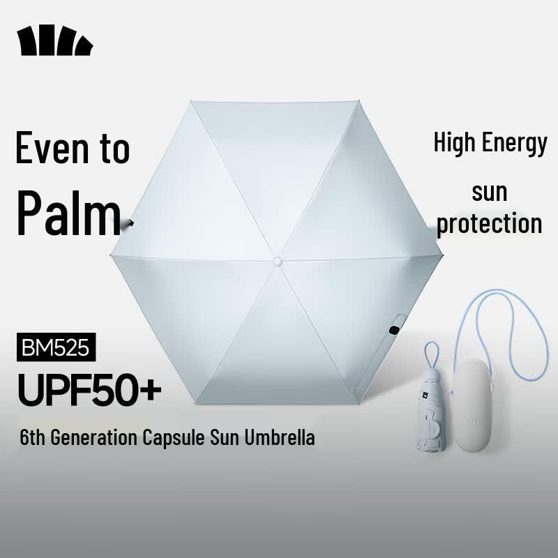 Beneunder UV Protection Five-Fold Capsule Umbrella
