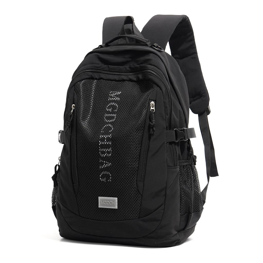 Schoolbag simple backpack for men and women Korean version junior high school boys schoolbag large capacity college style computer leisure travel