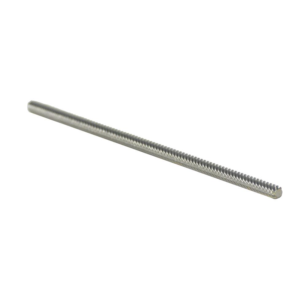 304 Stainless Steel T6 Trapezoidal Lead Screw with Nut, 2mm Pitch, 12mm Lead