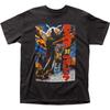 Pôster Godzilla Mothra Camiseta Masculina Cult Classic Filme de Monstro Nova Preta