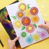 22Pcs Spirograph Drawing Toys Set Geometric Ruler Mathematical Roulette Drawing Tools Learning Painting Puzzle Toys Art Tool