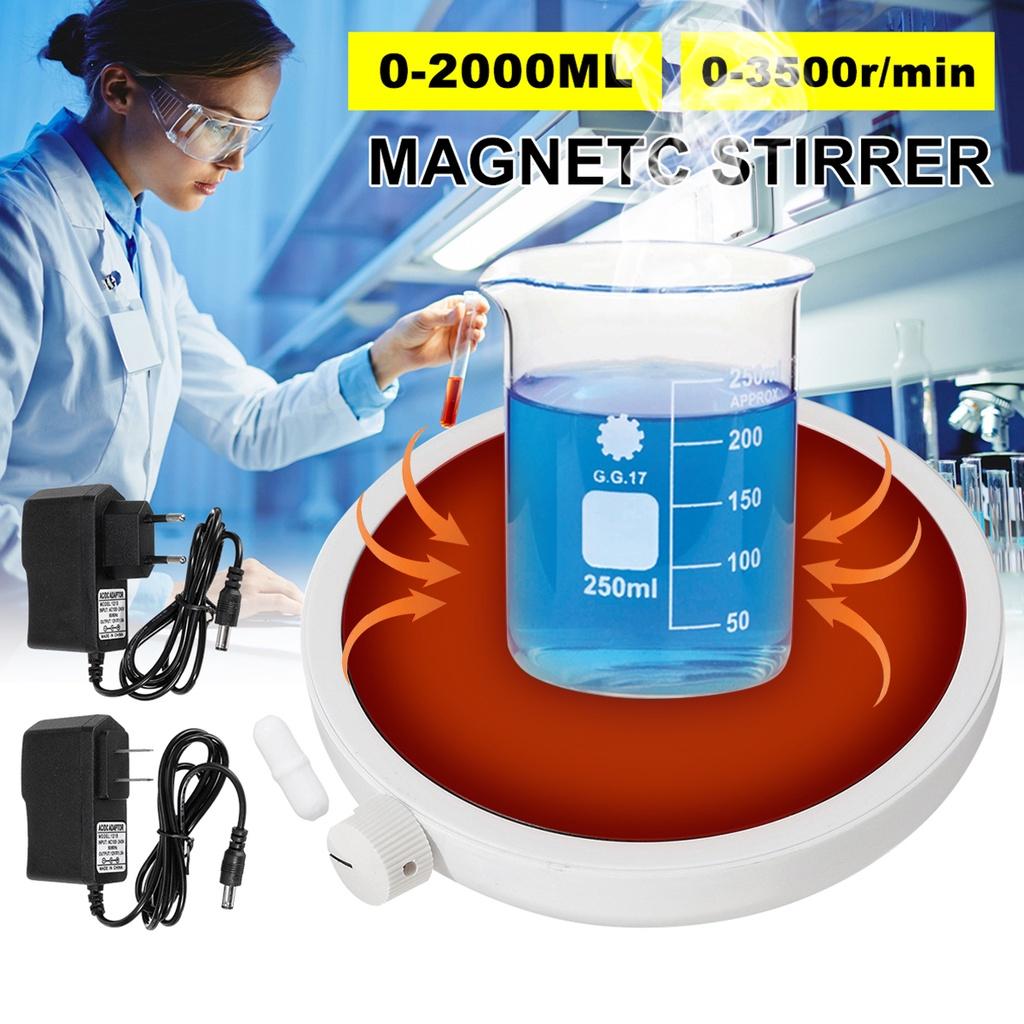 Magnetic Heating Stirrer Laboratory Equipment Magnetic Agitator Magnetic Mixer Stirring Capacity For Home Lab Educational 2000ML