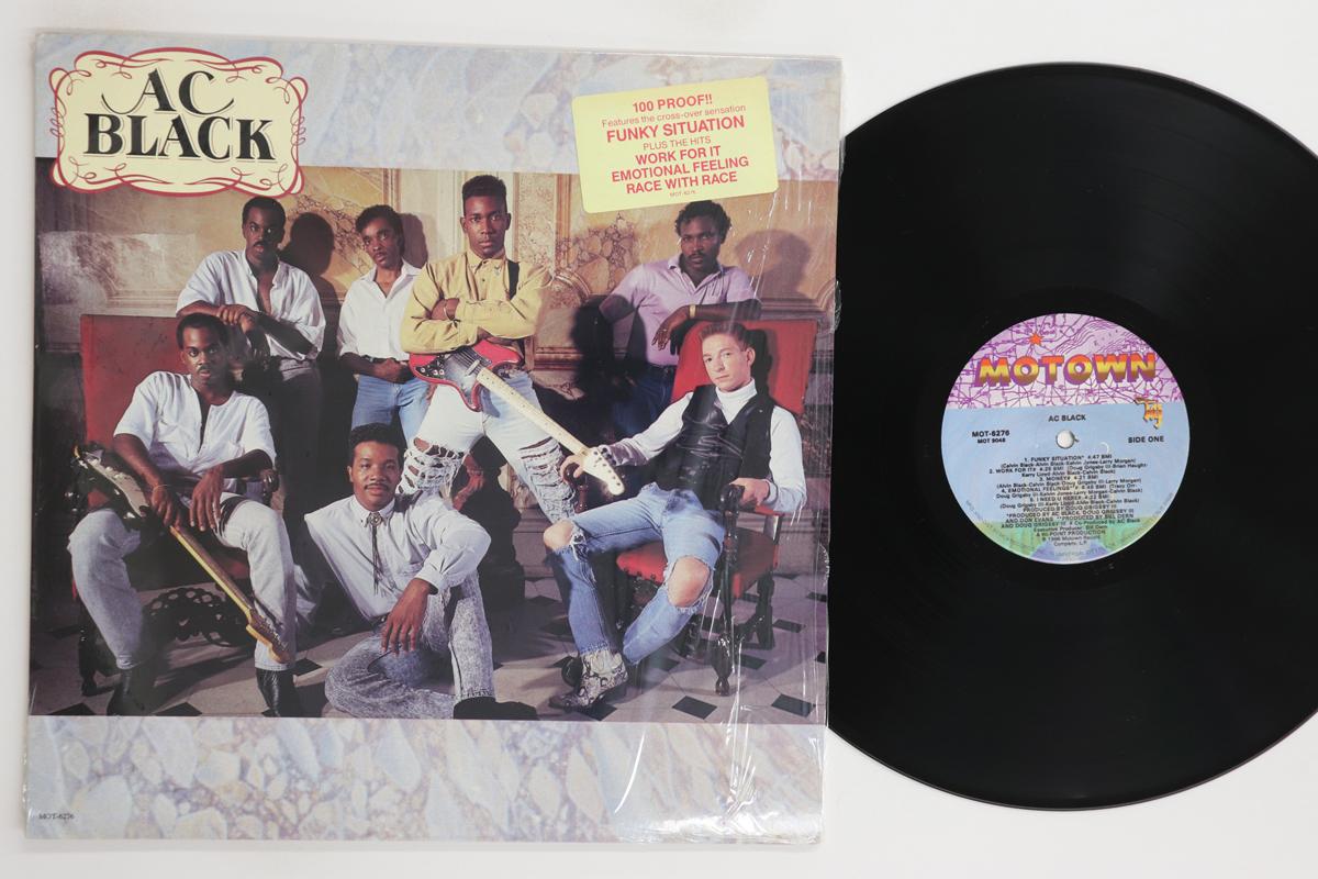 

LP Record AC BLACK AC Black MOT6276 MOTOWN 1989 US SoulFunk Used