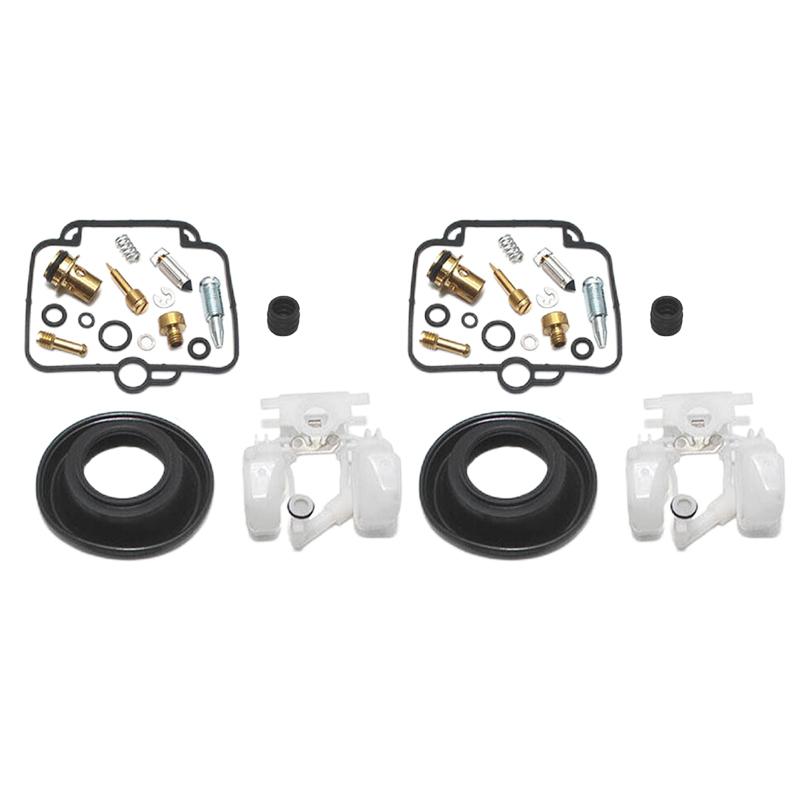 4 Sets Carburetor Repair Kits With Diaphragm Float Fit for Daytona 1200 Suzuki GSXR1100 GSXR750 GSF1200S GSX1100F Adventurer 900