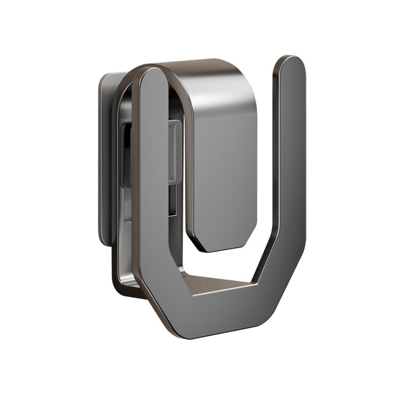 

Настенная стойка для тапочек для ванной комнаты, без сверления, настенная стойка для хранения обуви для туалета, многофункциональная стойка, сушилка серый