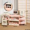 Wooden Children's Doctor Role-Play Set: Little Nurse Emergency Rescue Clinic Toys