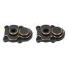 2PCS RC Front Rear Portal Axle Door Side Gear Cup Cover RC Front Rear Axle Parts for FMS 124 FCX24